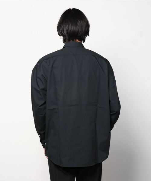 JOHN'S CLOSET(ジョンズクローゼット)の「【i】ブロードビッグレギュラーシャツ(シャツ/ブラウス・メンズ・グリーン/ホワイト/サックスブルー/ブラック/グレイッシュベージュ/ラベンダー/イエロー系その他/サックスブルー系/ホワイト系その他/グリーン系その他/ブラック系その他・MEDIUM/LARGE/X-LARGE)」の17枚目の写真