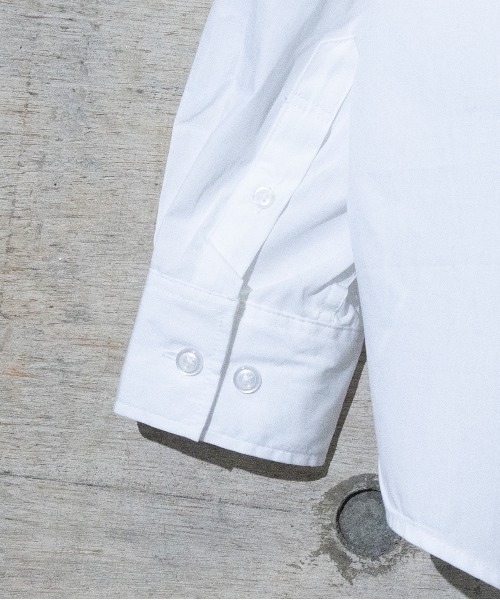 JOHN'S CLOSET(ジョンズクローゼット)の「【i】ブロードビッグレギュラーシャツ(シャツ/ブラウス・メンズ・グリーン/ホワイト/サックスブルー/ブラック/グレイッシュベージュ/ラベンダー/イエロー系その他/サックスブルー系/ホワイト系その他/グリーン系その他/ブラック系その他・MEDIUM/LARGE/X-LARGE)」の14枚目の写真