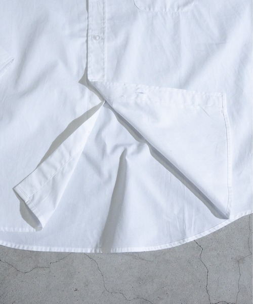 JOHN'S CLOSET(ジョンズクローゼット)の「【i】ブロードビッグレギュラーシャツ(シャツ/ブラウス・メンズ・グリーン/ホワイト/サックスブルー/ブラック/グレイッシュベージュ/ラベンダー/イエロー系その他/サックスブルー系/ホワイト系その他/グリーン系その他/ブラック系その他・MEDIUM/LARGE/X-LARGE)」の15枚目の写真