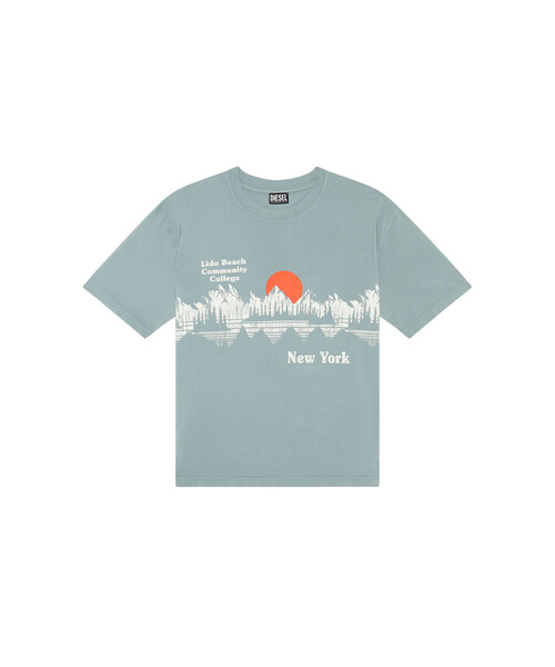 DIESEL(ディーゼル)の「メンズ Tシャツ(Tシャツ/カットソー・メンズ・ネイビー/グレー・SMALL/X-LARGE/XX-LARGE/MEDIUM/LARGE/X-SMALL)」の13枚目の写真