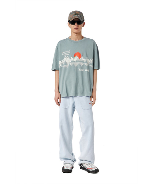 DIESEL(ディーゼル)の「メンズ Tシャツ(Tシャツ/カットソー・メンズ・ネイビー/グレー・SMALL/X-LARGE/XX-LARGE/MEDIUM/LARGE/X-SMALL)」の18枚目の写真