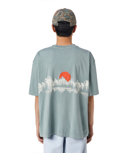 DIESEL(ディーゼル)の「メンズ Tシャツ(Tシャツ/カットソー・メンズ・ネイビー/グレー・SMALL/X-LARGE/XX-LARGE/MEDIUM/LARGE/X-SMALL)」の19枚目の写真