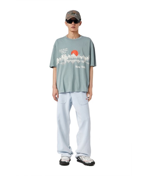 DIESEL(ディーゼル)の「メンズ Tシャツ(Tシャツ/カットソー・メンズ・ネイビー/グレー・SMALL/X-LARGE/XX-LARGE/MEDIUM/LARGE/X-SMALL)」の7枚目の写真