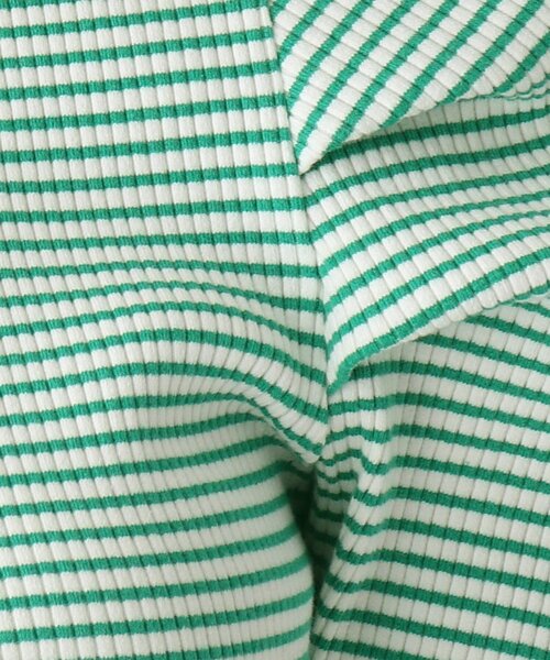 OPAQUE.CLIP(オペークドットクリップ)の「◆【C】パワショルデザインリブカットソー(Tシャツ/カットソー・レディース・グリーン系その他4/ブラック系2/パープル系5・40/36/38)」の9枚目の写真