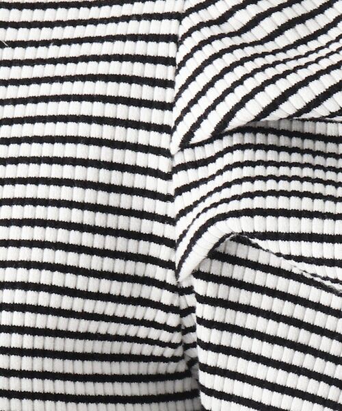 OPAQUE.CLIP(オペークドットクリップ)の「◆【C】パワショルデザインリブカットソー(Tシャツ/カットソー・レディース・グリーン系その他4/ブラック系2/パープル系5・40/36/38)」の13枚目の写真