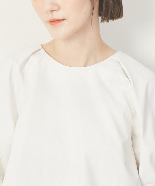 Abahouse Devinette（ドゥヴィネット）の「【Verseau】《セットアップ対応》ボリューム袖ブラウス（シャツ/ブラウス・レディース・ホワイト/グリーン・フリー）」の11枚目の写真