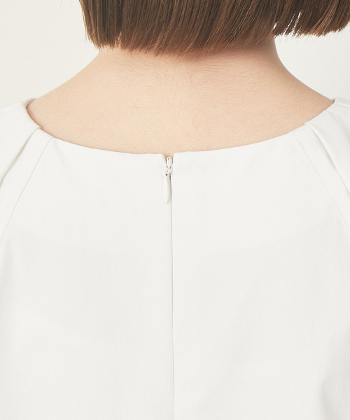 Abahouse Devinette（ドゥヴィネット）の「【Verseau】《セットアップ対応》ボリューム袖ブラウス（シャツ/ブラウス・レディース・ホワイト/グリーン・フリー）」の12枚目の写真