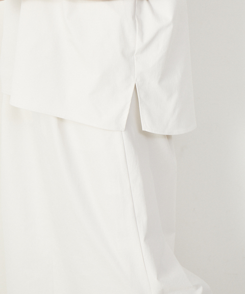 Abahouse Devinette（ドゥヴィネット）の「【Verseau】《セットアップ対応》ボリューム袖ブラウス（シャツ/ブラウス・レディース・ホワイト/グリーン・フリー）」の13枚目の写真