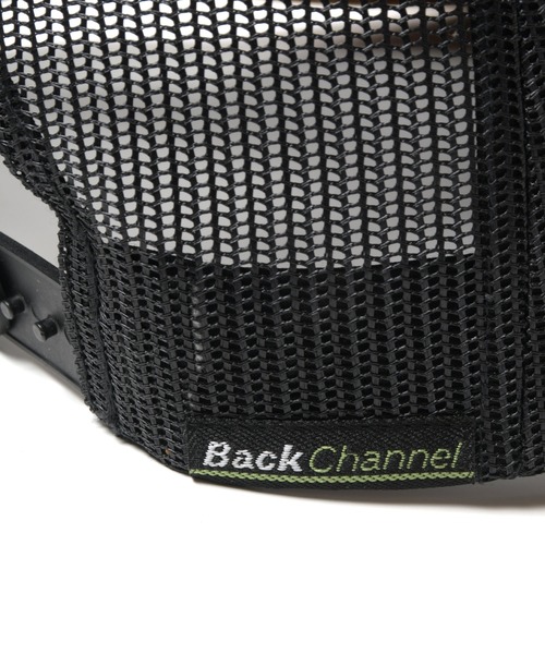 Back Channel(バックチャンネル)の「OLD-E MESH CAP(キャップ・メンズ・ブラック/グレー/ウィート・FREE)」の4枚目の写真