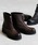 And A�i�A���h�G�[�j�́uPADRONE �p�h���[�l / CENTER ZIP BOOTS (WATER PROOF LEATHER) �Z���^�[�W�b�v�u�[�c�i�E�H�[�^�[�v���[�t�j �h�� �r�u�����\�[�� / PU8054-1142�i�u�[�c�j�v�b�_�[�N�u���E��