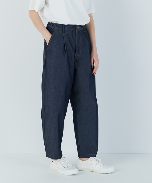 FRAPBOIS（フラボア）の「PARK デニムパンツ（デニムパンツ・レディース・ネイビー・1/0/3）」の4枚目の写真