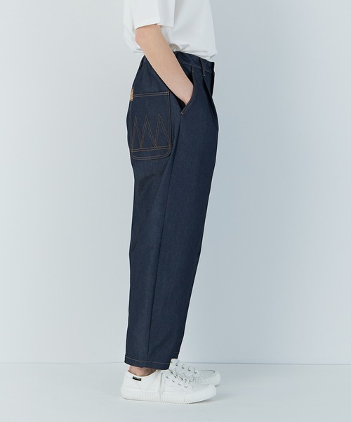 FRAPBOIS（フラボア）の「PARK デニムパンツ（デニムパンツ・レディース・ネイビー・1/0/3）」の5枚目の写真