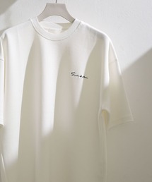 SENSE OF PLACE by URBAN RESEARCH | シシュウダンボールポンチTシャツ(5分袖)(Tシャツ/カットソー)