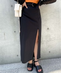 archives | ベルト付きスリットロングスカパン(スカート)