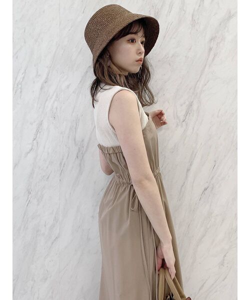 dazzlin（ダズリン）の「レイヤードデザインワンピース（ワンピース・レディース・ブラック/ベージュ/パープル・FREE）」の17枚目の写真