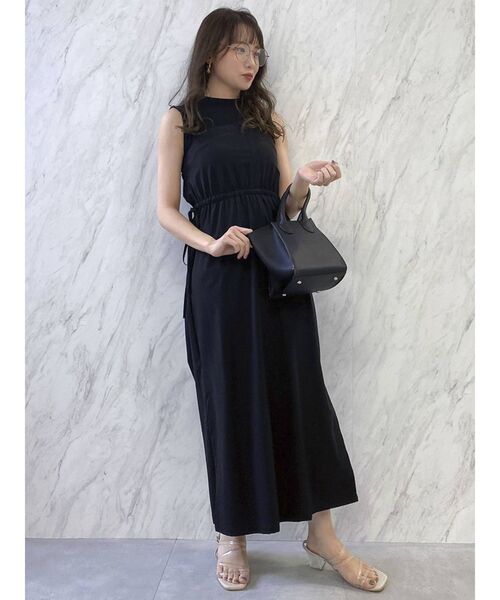 dazzlin（ダズリン）の「レイヤードデザインワンピース（ワンピース・レディース・ブラック/ベージュ/パープル・FREE）」の18枚目の写真