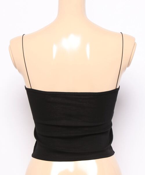 ACYM（アシーム）の「Pad in strap キャミソール（Tシャツ/カットソー・レディース・ホワイト/ブラック・FREE）」の15枚目の写真