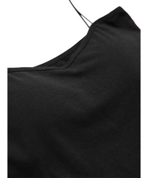 ACYM（アシーム）の「Pad in strap キャミソール（Tシャツ/カットソー・レディース・ホワイト/ブラック・FREE）」の13枚目の写真