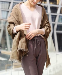 Filomo（フィローモ）の「リネン100%大判ストール（ストール/ショール）」