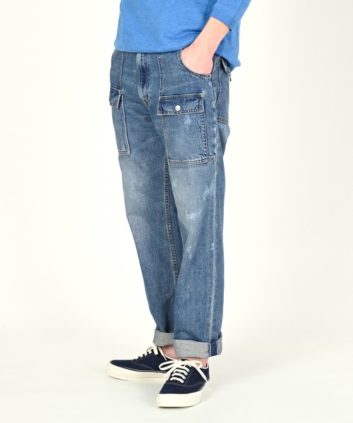 45R（フォーティファイブアール）の「ライ麦デニムのブッシュパンツ 