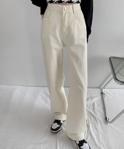 MANGROVE(マングローブ)の「ストレートデニムパンツ(デニムパンツ・レディース・ホワイト/ライトブルー/ブルー・MEDIUM/LARGE)」の6枚目の写真