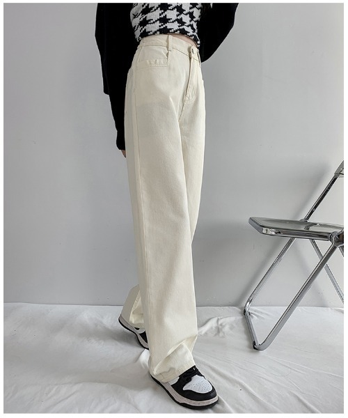 MANGROVE(マングローブ)の「ストレートデニムパンツ(デニムパンツ・レディース・ホワイト/ライトブルー/ブルー・MEDIUM/LARGE)」の9枚目の写真