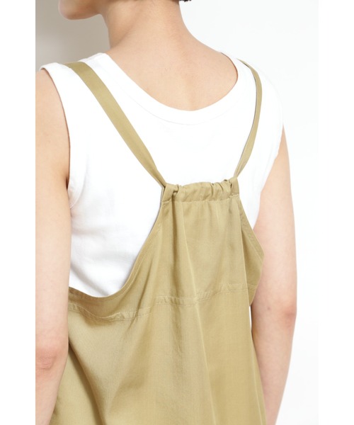 human woman（ヒューマンウーマン）の「◆≪arrive 5e≫レイヤードブラウス（シャツ/ブラウス・レディース・ブラック/カーキ・MEDIUM）」の12枚目の写真