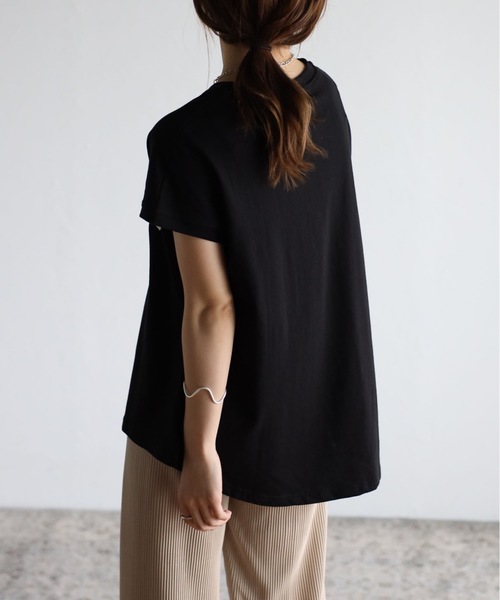 sakishimatokyo(サキシマトーキョー)の「WHATEVEロゴTEE(Tシャツ/カットソー・レディース・ホワイト/ブラック/ブルー・FREE)」の20枚目の写真