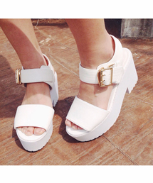 goocy | 【PERK掲載商品】ボリュームストラップサンダル(サンダル)