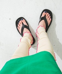 bohmal | 配色メローシアーレギンスパンツ(レギンス/スパッツ)