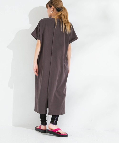 bohmal(ボマール)の「配色メローシアーレギンスパンツ(レギンス/スパッツ・レディース・ブラック/パープル/ライム/アイボリー/ピンク・FREE)」の8枚目の写真