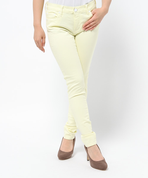 AZUL by moussy(アズールバイマウジー)の「ツイルカラースキニー(L70)(その他パンツ・レディース・ピンク/ライム/ネイビー/ライトパープル/オフホワイト/ブラック・X-SMALL/LARGE/MEDIUM/SMALL)」の20枚目の写真