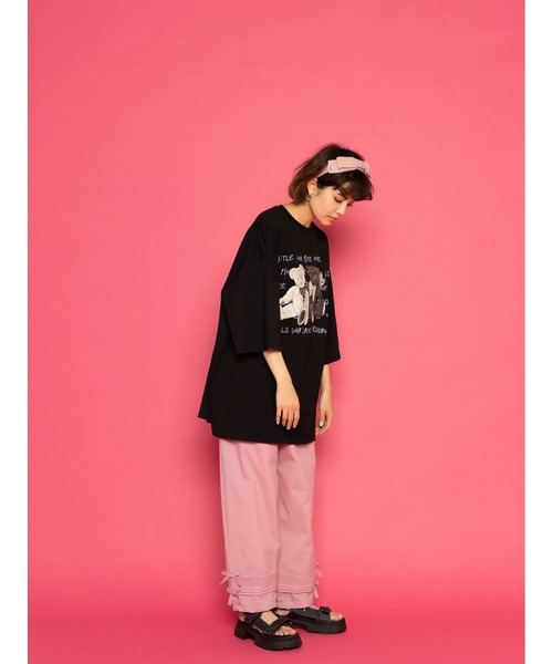 PINK HOUSE（ピンクハウス）の「big ribbon katyusha（カチューシャ・レディース・ブラック/ラベンダー/ピンク/ターコイズブルー・フリー）」の9枚目の写真