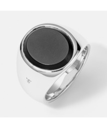 TOM WOOD（トムウッド）の「TOM WOOD oval black onyx ring トムウッド