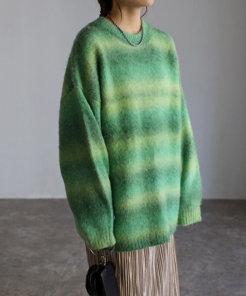 セール】グラデーションニット（ニット/セーター）｜sakishimatokyo