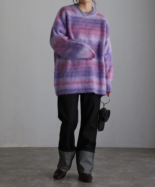 sakishimatokyo（サキシマトーキョー）の「グラデーションニット