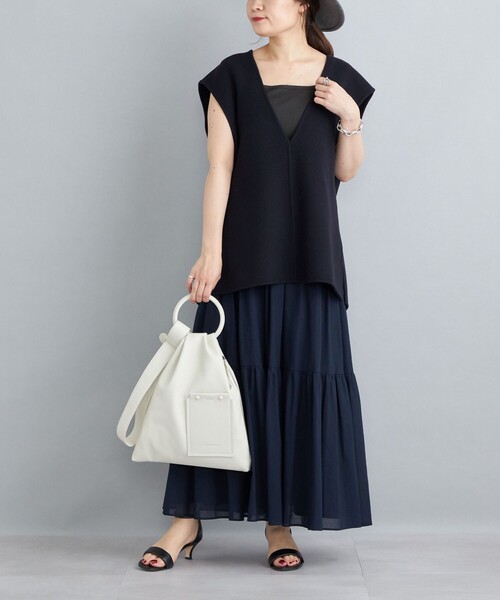 ADD CULUMN（アドカラム）の「ADD CULUMN:RIN - M◆（ハンドバッグ・レディース・ブラウン/ナチュラル・ONE SIZE）」の12枚目の写真