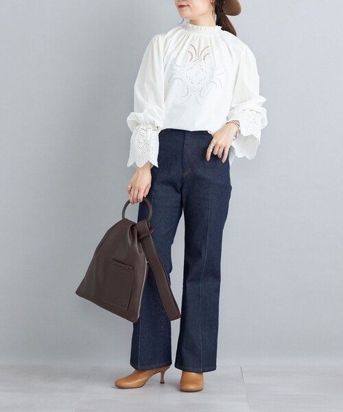 ADD CULUMN（アドカラム）の「ADD CULUMN:RIN - M◆（ハンドバッグ・レディース・ブラウン/ナチュラル・ONE SIZE）」の13枚目の写真