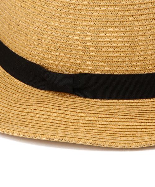 Another Edition（アナザーエディション）の「ブレードツバヒロ中折れハット/AE BRAID ツバヒロナカオレHAT（ハット・レディース・オフホワイト/ブラック/ベージュ・フリー）」の6枚目の写真