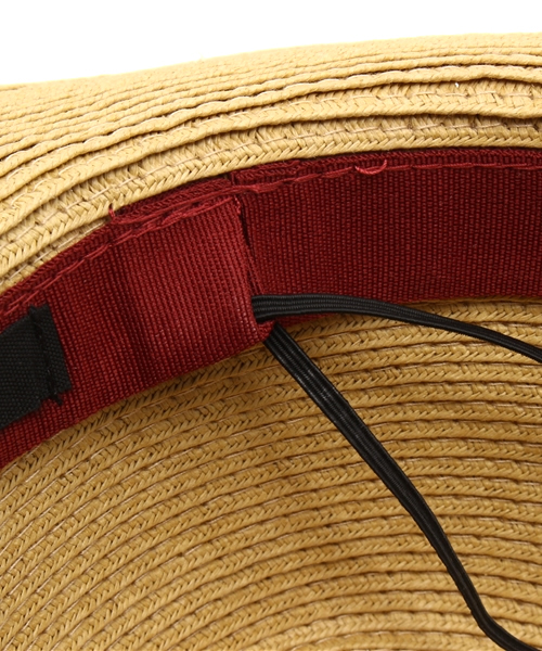 Another Edition（アナザーエディション）の「ブレードツバヒロ中折れハット/AE BRAID ツバヒロナカオレHAT（ハット・レディース・オフホワイト/ブラック/ベージュ・フリー）」の8枚目の写真