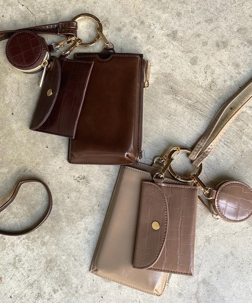 DouDou（ドゥドゥ）の「マルチスマホショルダー 22AW（ショルダーバッグ・レディース・ブラック/ライトグレー/ダークブラウン/グレイッシュベージュ・FREE）」の7枚目の写真