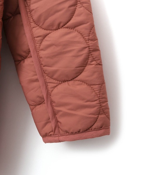 MAKE YOUR DAY（メイクユアデイ）の「ドットキルトコート■80～140cm（ダウンジャケット/コート・キッズ・ピンク/ブラック/アイボリー・80/90/100/110/120/130/140）」の17枚目の写真