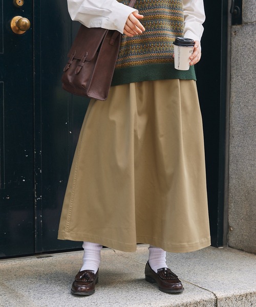 Dickies/ディッキーズ ストレッチツイルフレアスカート MONO