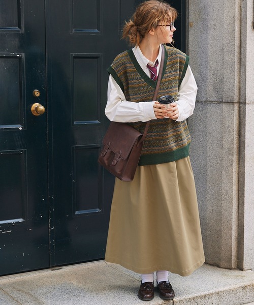 スカート LGO Dickies/ディッキーズ ストレッチツイルフレアスカート MONO