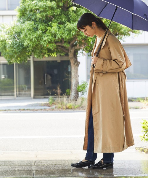 menue（メヌエ）の「晴雨兼用　コインローファー（レインシューズ・レディース・ブラック・18.0cm/19.0cm/20.0cm/21.0cm/21.5cm/22.0cm/22.5cm/23.0cm/23.5cm/24.0cm/24.5cm/25.0cm/25.5cm/26.0cm/27.0cm）」の9枚目の写真