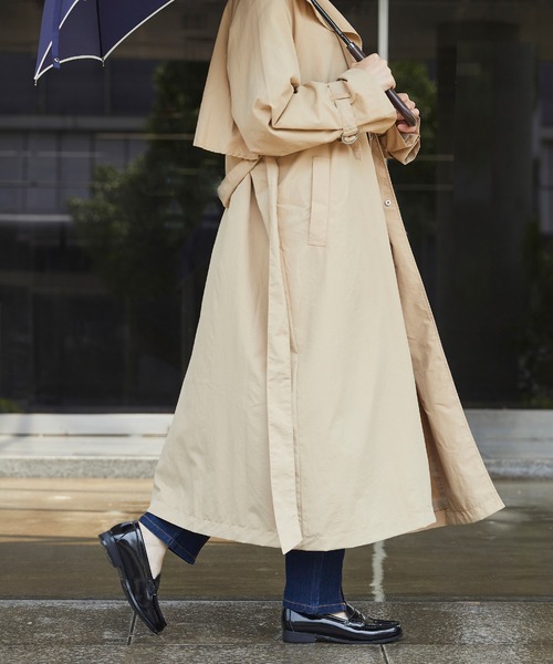 menue（メヌエ）の「晴雨兼用　コインローファー（レインシューズ・レディース・ブラック・18.0cm/19.0cm/20.0cm/21.0cm/21.5cm/22.0cm/22.5cm/23.0cm/23.5cm/24.0cm/24.5cm/25.0cm/25.5cm/26.0cm/27.0cm）」の4枚目の写真