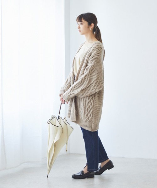 menue（メヌエ）の「晴雨兼用　コインローファー（レインシューズ・レディース・ブラック・18.0cm/19.0cm/20.0cm/21.0cm/21.5cm/22.0cm/22.5cm/23.0cm/23.5cm/24.0cm/24.5cm/25.0cm/25.5cm/26.0cm/27.0cm）」の20枚目の写真