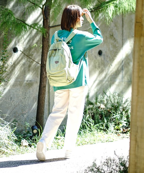 BILLABONG(ビラボン)の「BILLABONG レディース SCHOOLS OUT CORD バッグ 【2022年秋冬モデル】/ビラボンコーデュロイバックパック・リュックサック(バックパック/リュック・レディース・グリーン系その他/ブラウン系その他・FREE)」の7枚目の写真