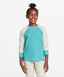 L.L.Bean（エルエルビーン）の「キッズ・アンシュリンカブル・ミニワッフル・シャツ、長袖 ビッグキッズ（Tシャツ/カットソー）」