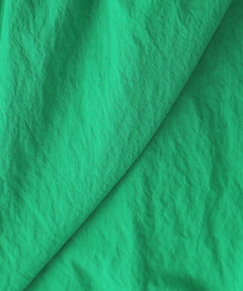 JOURNAL STANDARD（ジャーナルスタンダード）の「シュリンクタフタティアードワンピース（ワンピース・レディース・ブラック/グリーン・FREE）」の8枚目の写真